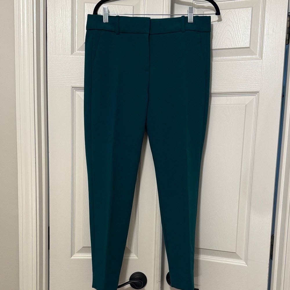 Elegant emerald green Women's Pants - J Crew (Cameron pant)